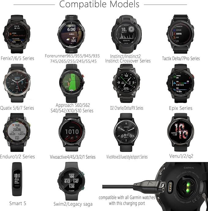 Garmin Charging Cable Type-C for Fitness -AXYON main