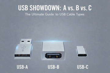 What Are the Differences Between USB A, B, and C Cables?