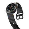 Samsung Galaxy Watch Ultra Bands 47mm Sport | AXYON with a black band on a white background