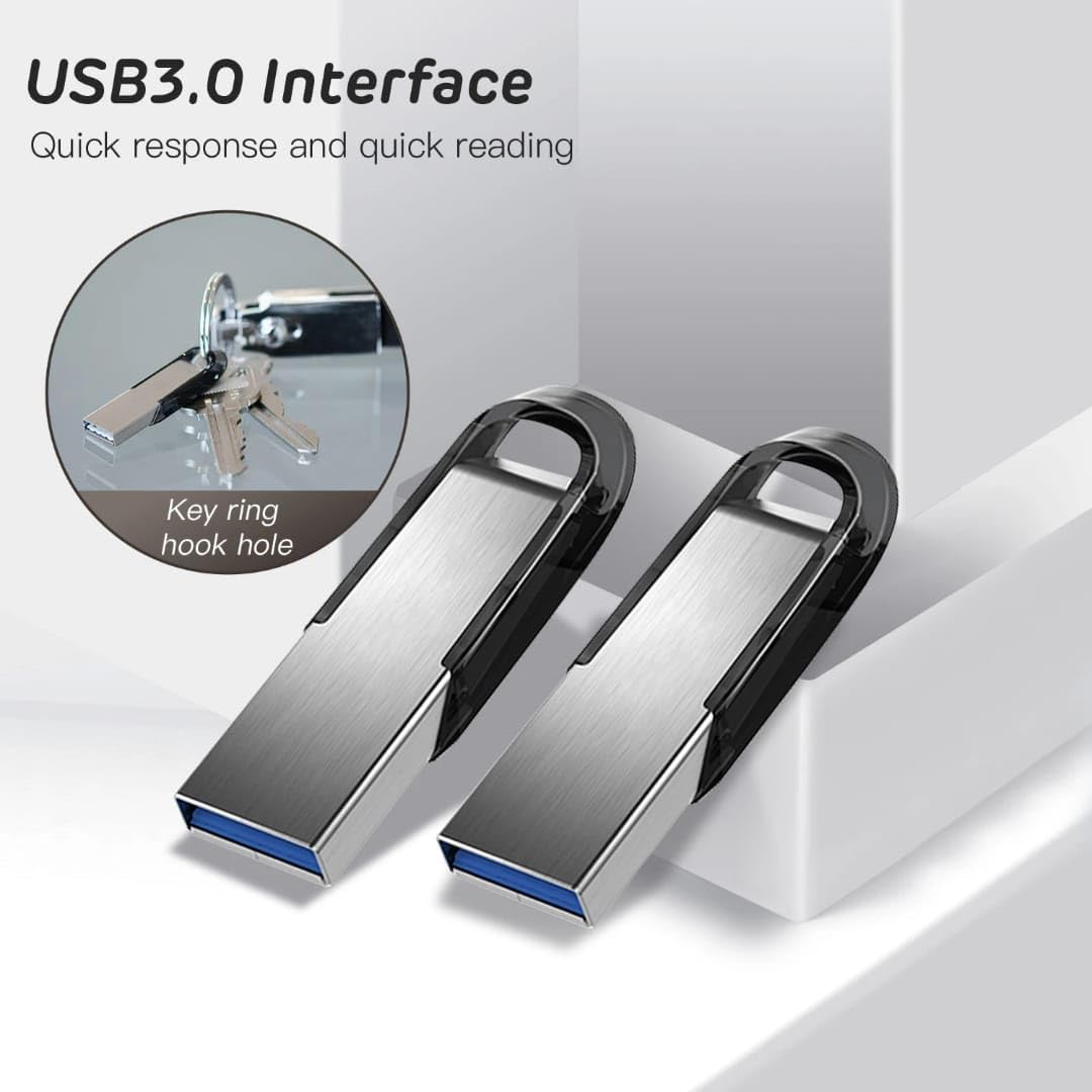 USB 3.0 Flash Drive 128GB | High Speed Metal AXYON Interface