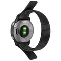 Black AXYON® Velcro Sport Strap for Garmin (22mm).