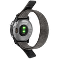 Grey AXYON® Velcro Sport Strap for Garmin (26mm).