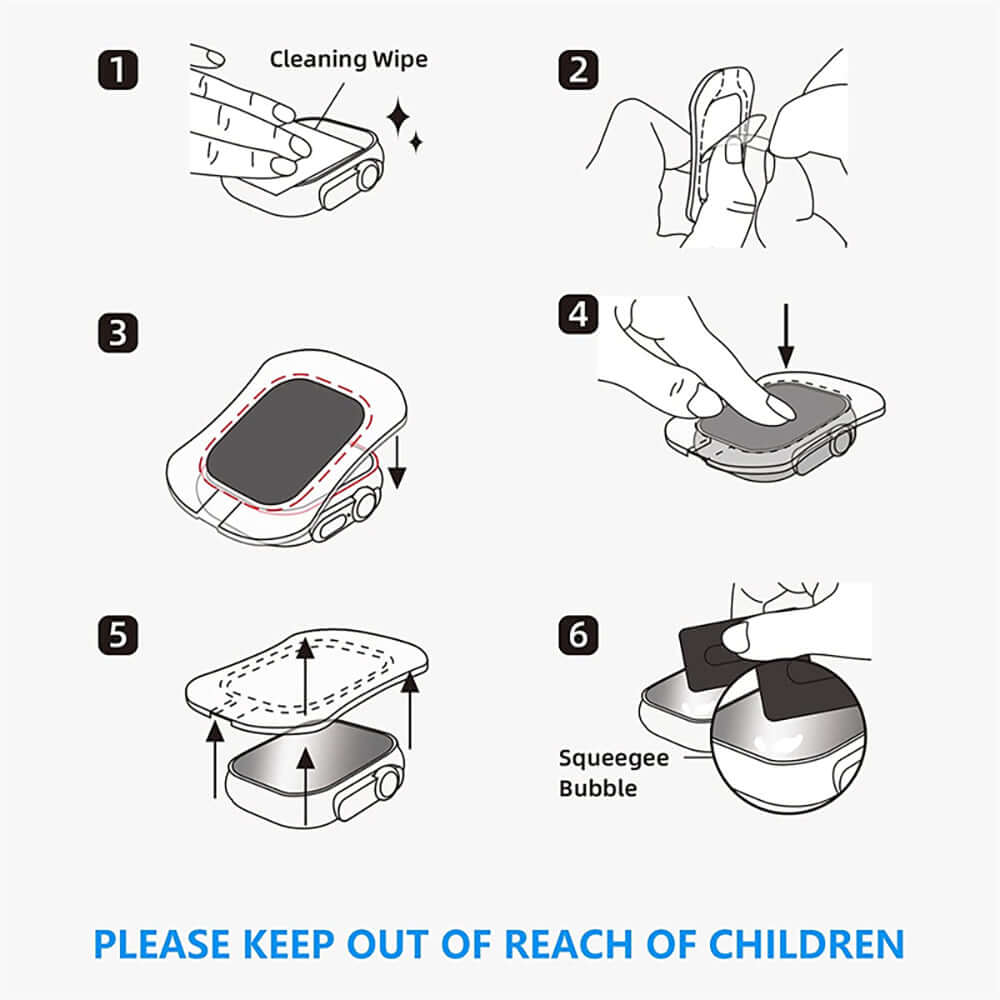 Step-by-step instructions for cleaning a device with illustrations and text.