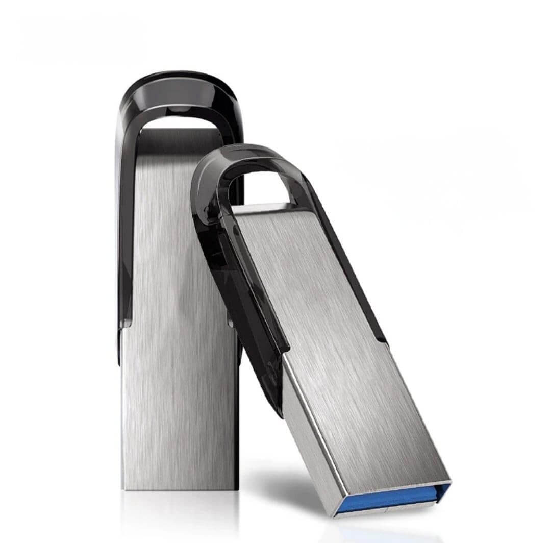 64 GB USB 3.0 Flash Drive 2-Pack – Metal & Waterproof | AXYON Main