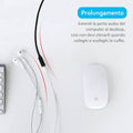 3.5mm Audio Jack Extension Cable 1.5m | AXYON Prolungamento