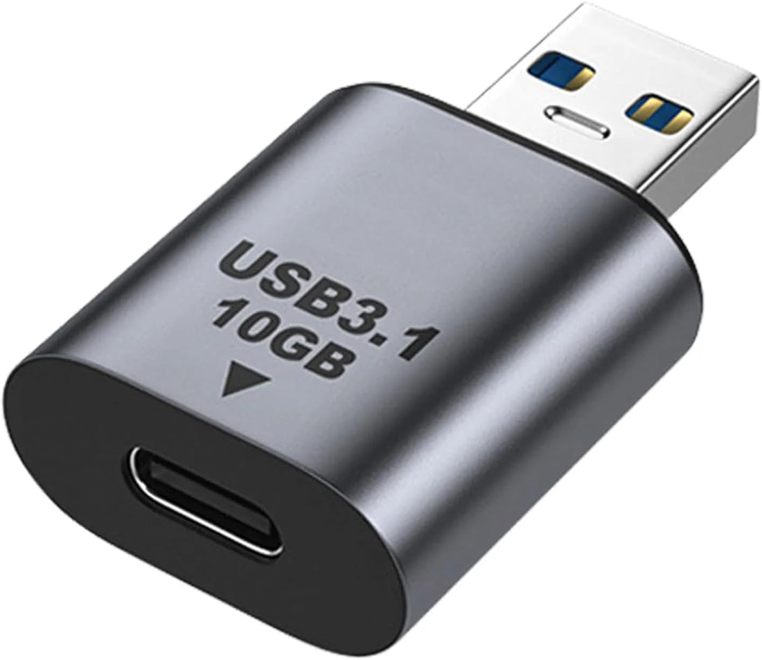 Two USB 3.1 adapters on a white background
