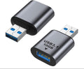 Two USB 3.1 connectors on a white background