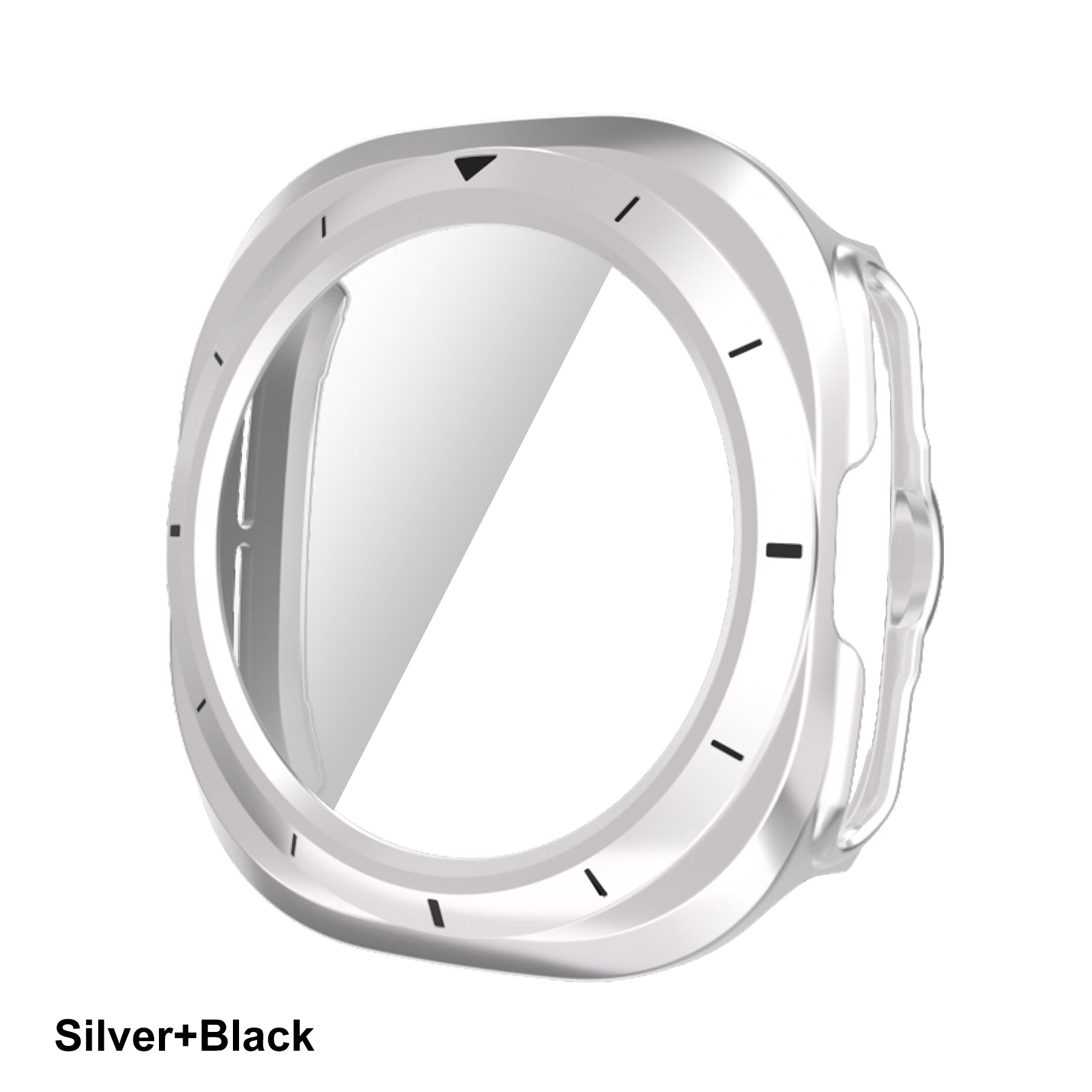 samsung galaxy watch ultra 47 mm Integrated Case | AXYON Silver 