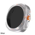 Galaxy Watch 7 Ultra Style Privacy Case | AXYON Silver