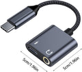 USB-C to 3.5mm audio adapter with dimensions size | AXYON