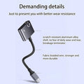 Aux to USB C Audio Adapter Hi-Res Sound | AXYON Details