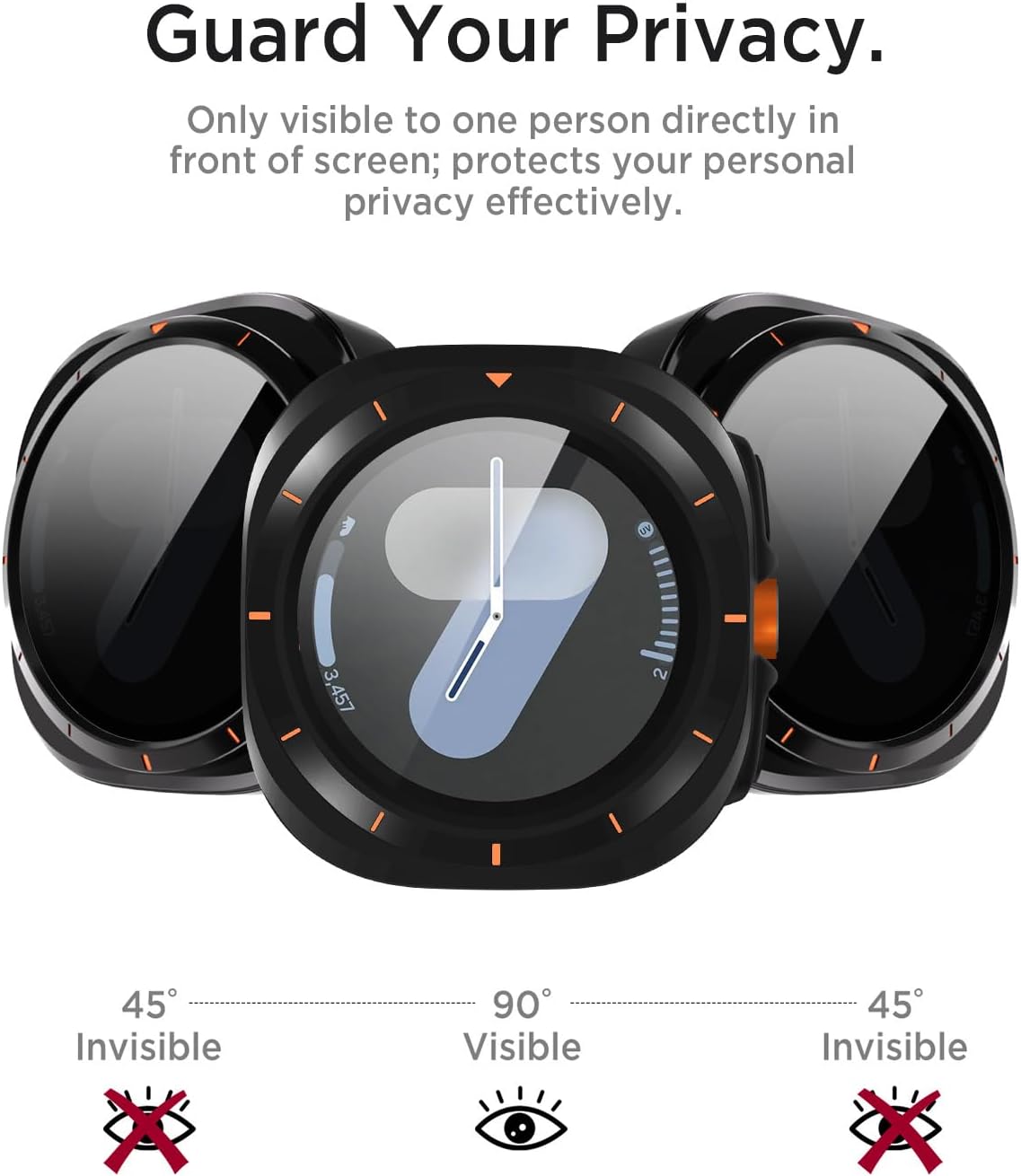 Galaxy Watch 7 Ultra Style Privacy Case | AXYON Privacy