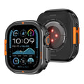 Smartwatch with display and side view on a white background