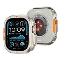 Smartwatch with a detailed display and metallic casing on a white background