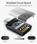 USB-C to USB-A 3.0 Adapter 2-Pack High-Speed OTG | AXYON Circuit