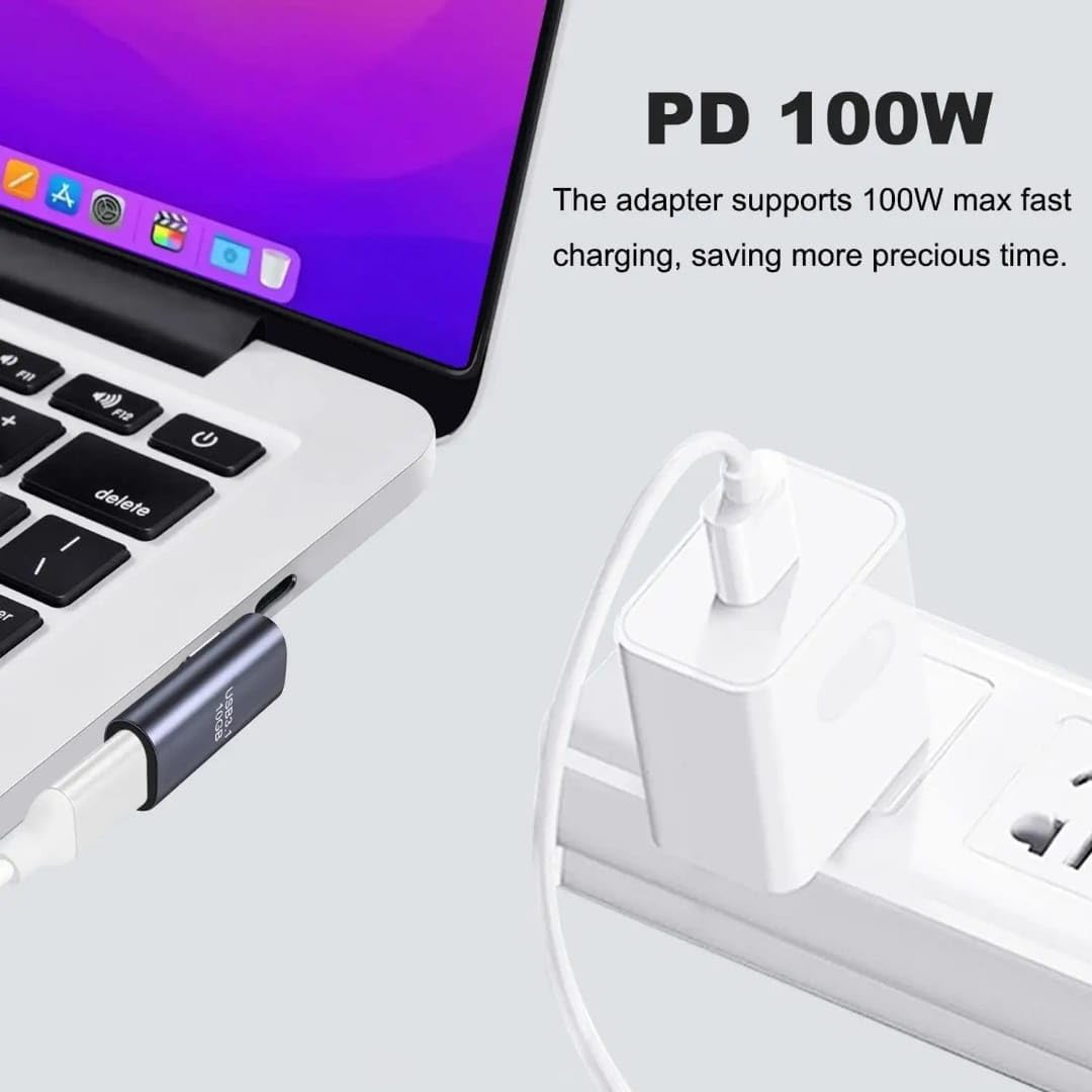 USB Type C to 8-Pin Adapter 3-Pack Sync & Charge | AXYON 100W