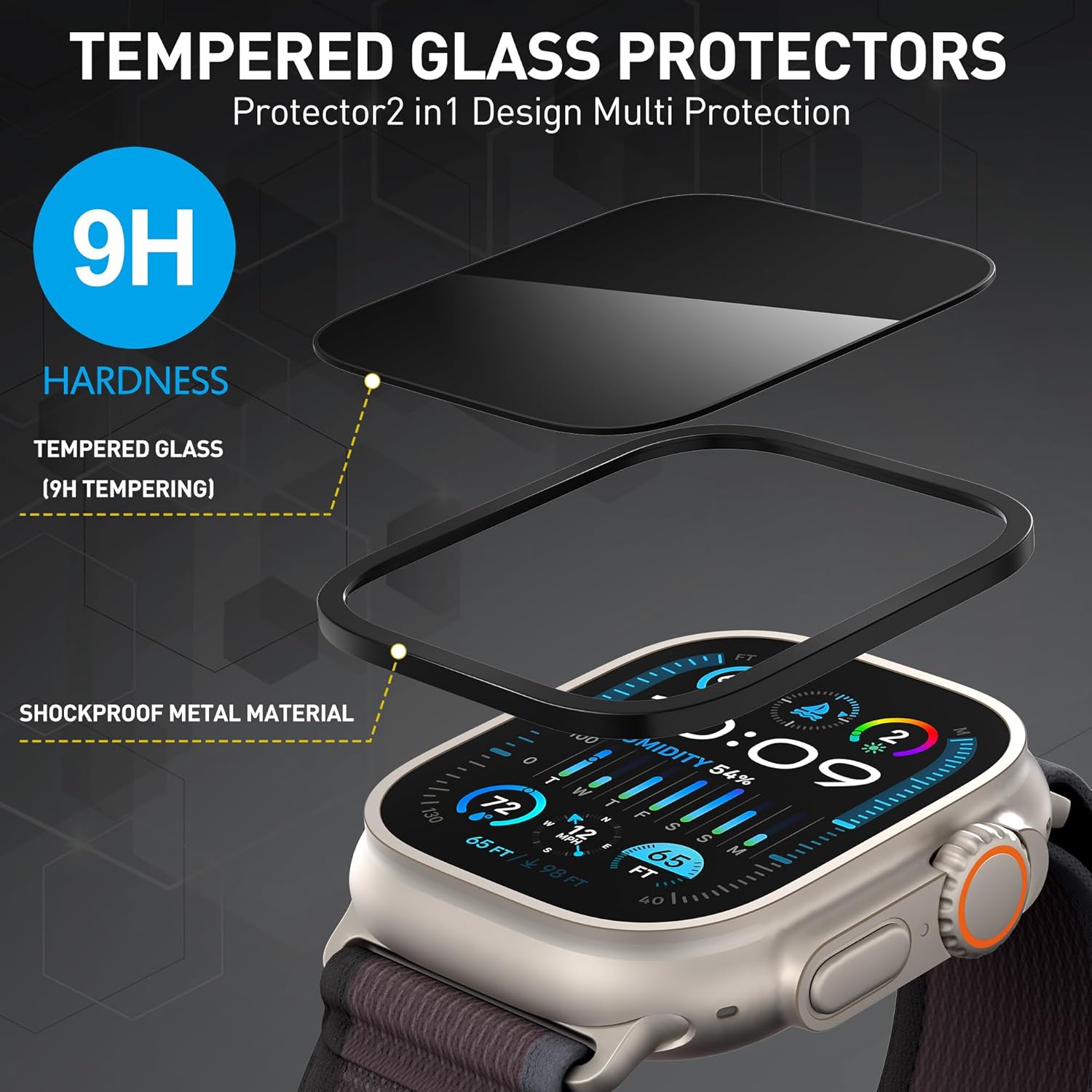 screen protector details | AXYON