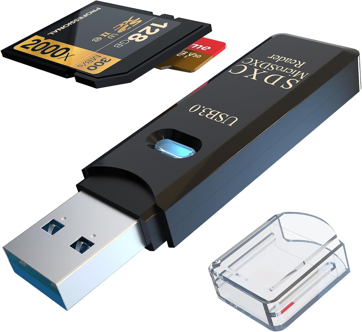 USB 3.0 to Micro SD Card Reader 4-Pack | AXYON Part 