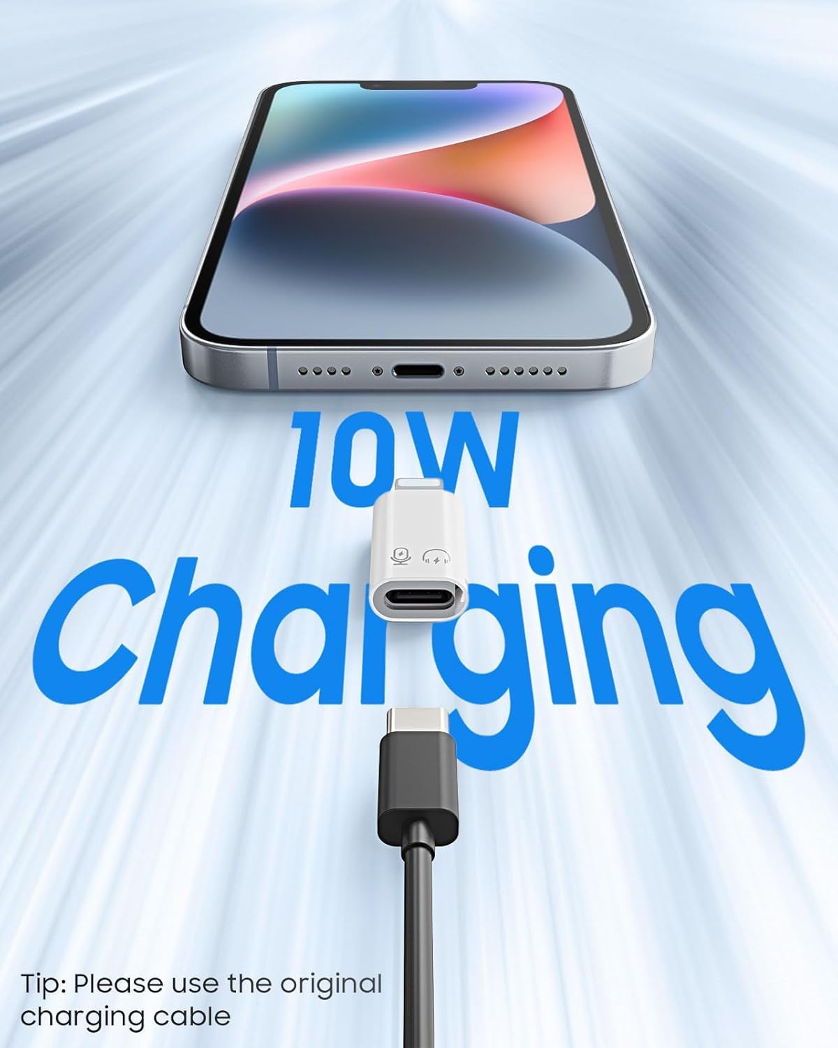 iOS to USB C Adapter 2-Pack Fast Sync & Charging | AXYON Phone