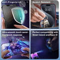 AXYON® Titan Matte Glass – Anti-Fingerprint, Scratch Resistant, Ultra-Smooth Touch & Face ID Compatible for iPhone 17 & 16

