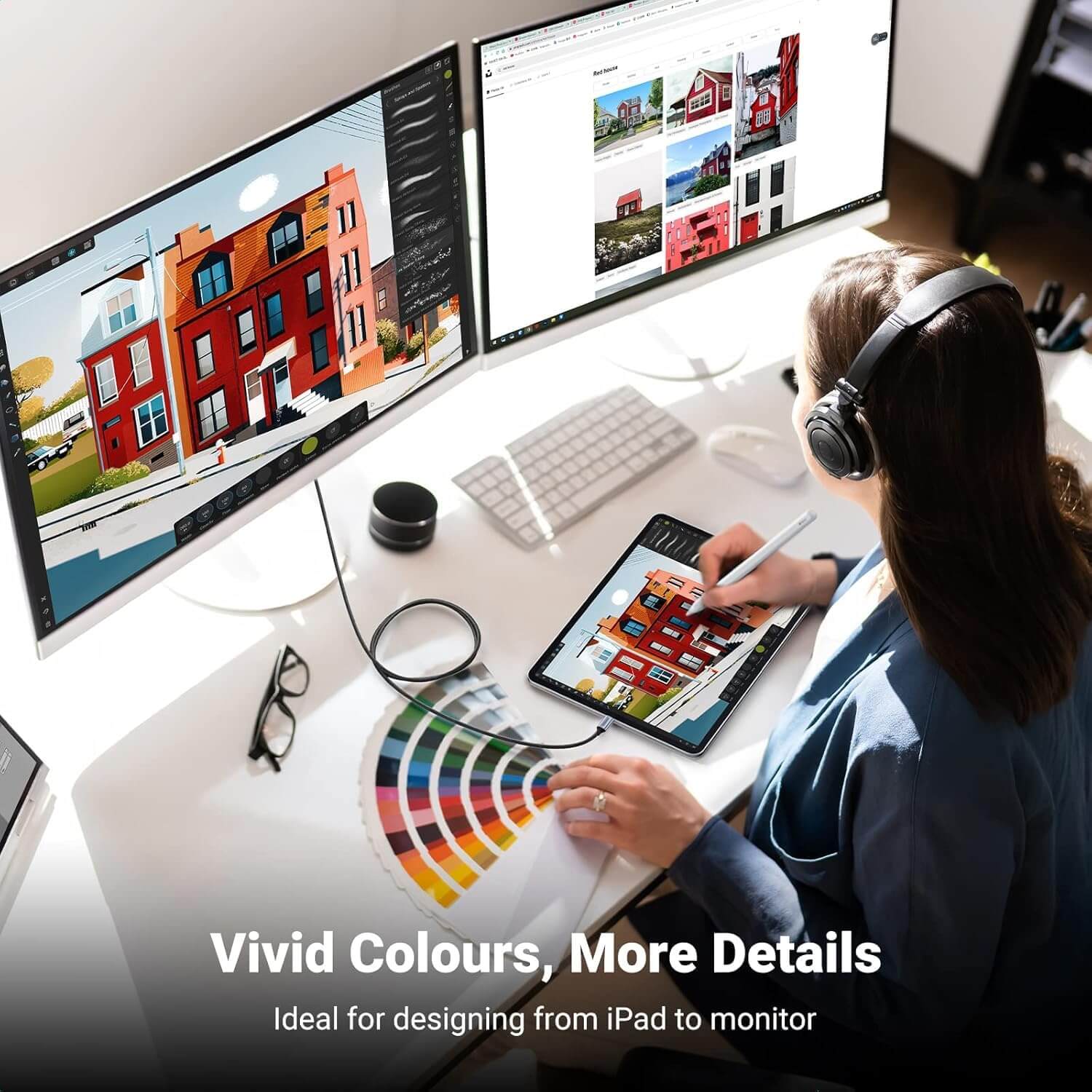 4K@60Hz USB C Type C to HDMI Cable 2M Adapter | AXYON Details