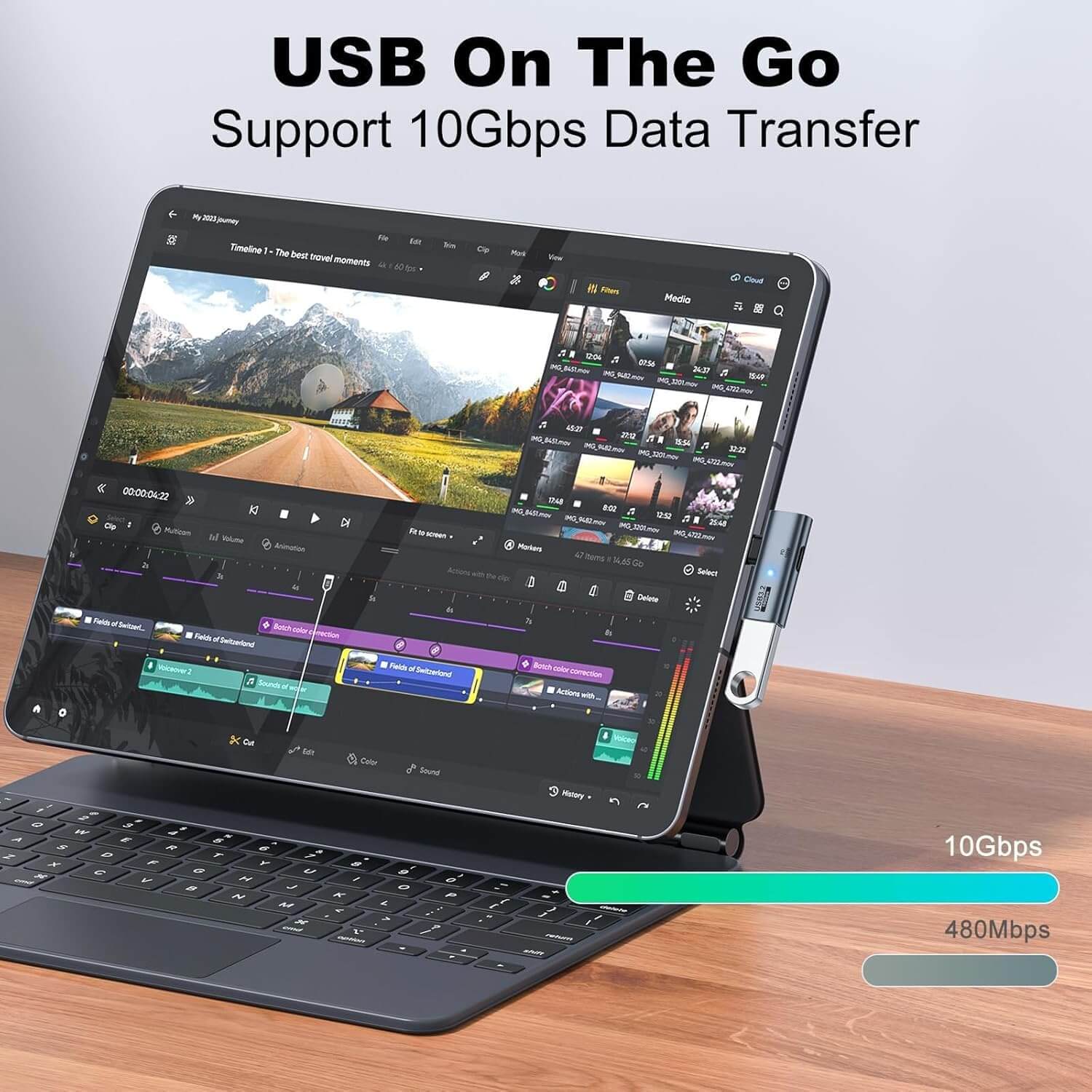 2-in-1 USB C to USB Adapter 100W Charging OTG 2-Pack | AXYON Support