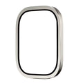 Silver metal ring with black interior screen protector | AXYON