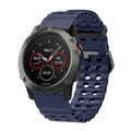 Navy Blue AXYON® QuickFit Silicone Strap for Garmin (26mm).