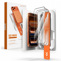 AXYON® EZ-Box 3-Pack Tempered Glass Screen Protector for iPhone 17 Pro Max – 9H, EZ Pull-Tab Auto-Alignment Tray Included