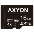 Axyon 16GB memory card on a white background
