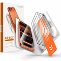 AXYON® EZ-Box 3-Pack HD Tempered Glass Screen Protector for iPhone 17 Pro Max – 9H, 2-Step Auto-Alignment