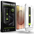 AXYON® Titan Series 2-Pack HD Tempered Glass Screen Protector for Samsung Galaxy S26 Ultra – 9H, Dust-Removal Easy App
