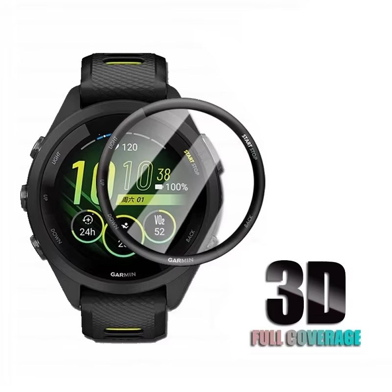 AXYON PMMA Film Screen Protector for Garmin Forerunner 265 with 3D Full Coverage