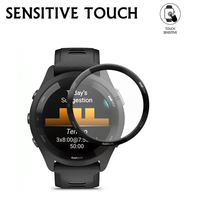 AXYON PMMA Film Screen Protector for Garmin Forerunner 265 with 3D Full Coverage