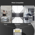AXYON Cat6 shielded FTP connectors wide compatibility applications diagram showing use in home offices, data centers, and commercial office environments with networking infrastructure