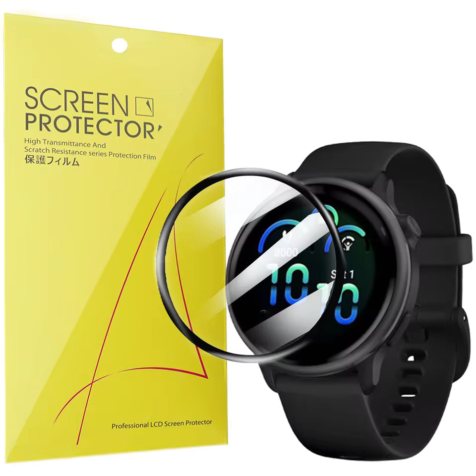 AXYON PMMA Film Screen Protector for Garmin Vivoactive 6 - Ultra-thin Flexible Film on Smartwatch Display