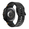 Samsung Galaxy Watch Ultra Bands 47mm Sport | AXYON with a black band on a white background