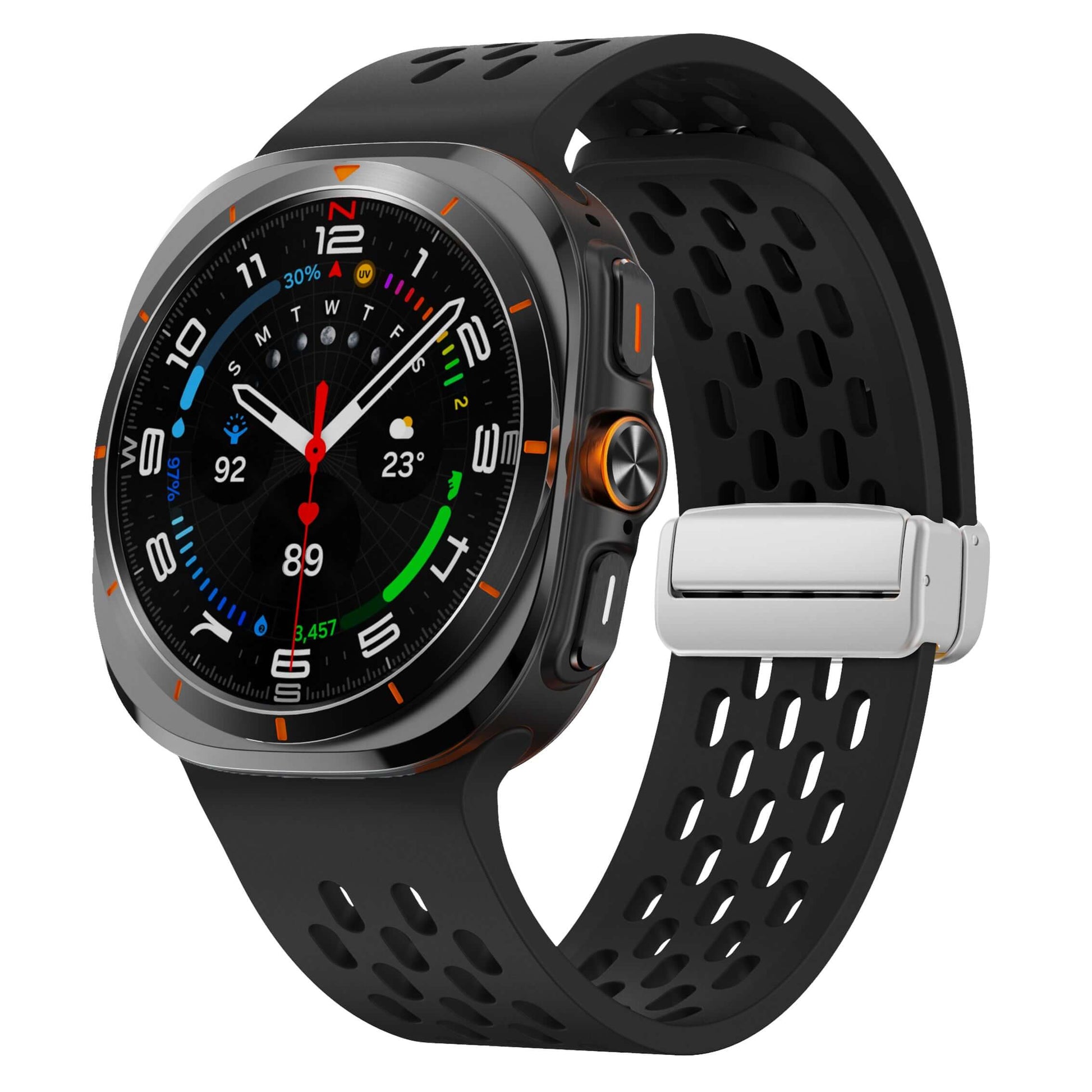 Samsung Galaxy Watch Ultra 47 mm Sport Band | AXYON Black