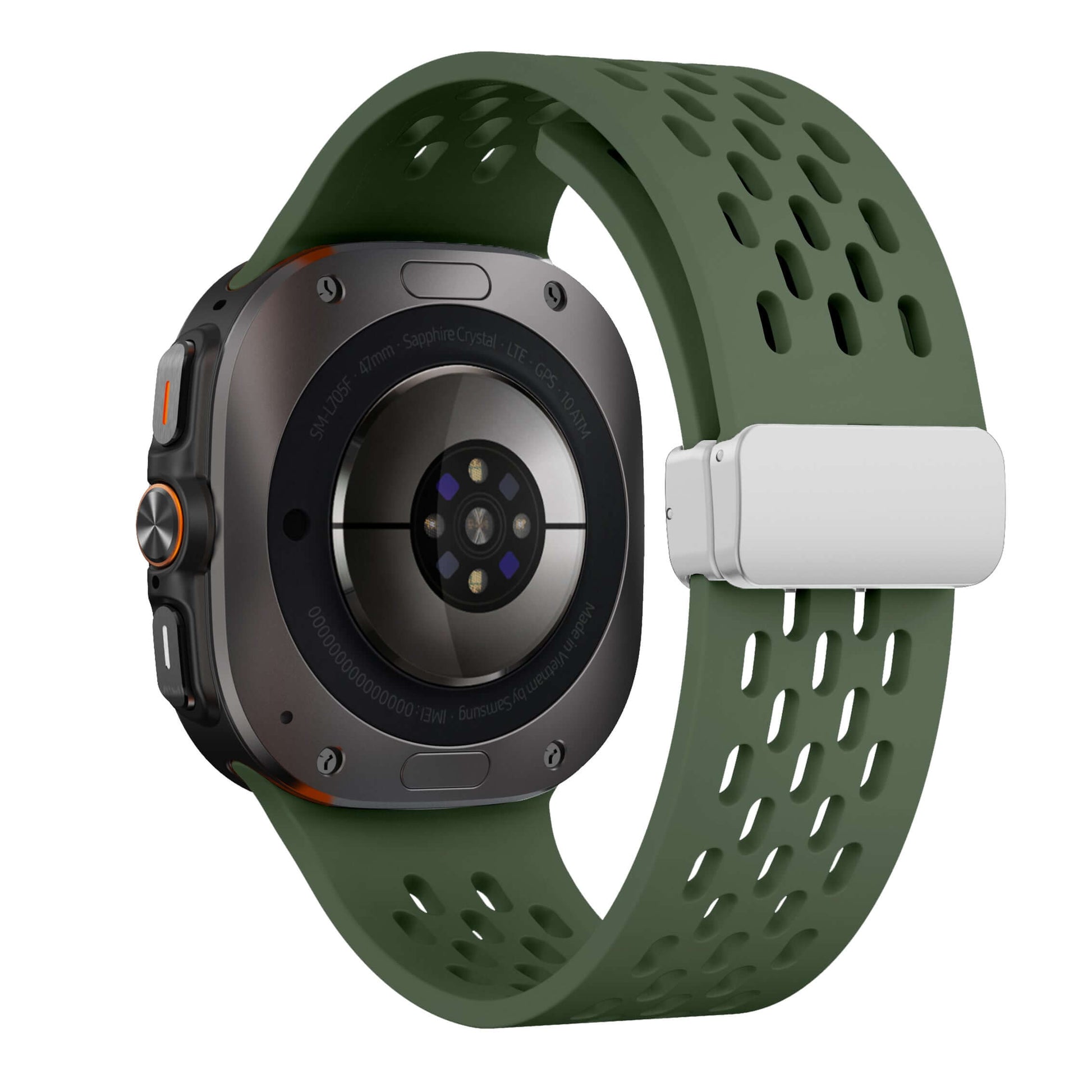 Samsung Galaxy Watch Ultra 47 mm Sport Band | AXYON back side