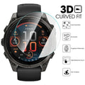 Crystal clear HD tempered glass screen protector for Garmin Fenix 8 AMOLED with full touch sensitivity