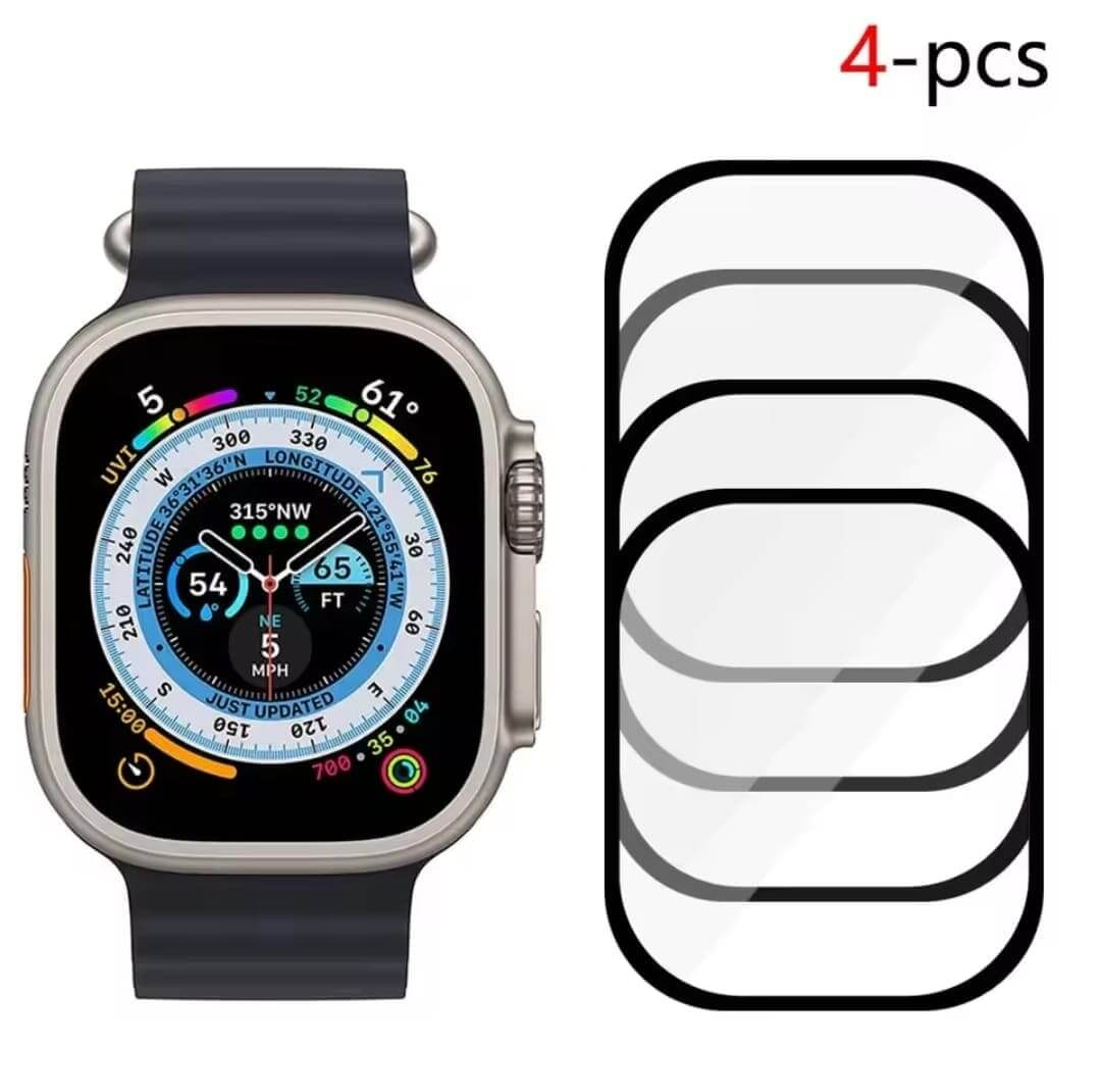 Screen Protector for Apple Watch Ultra 49mm | AXYON 4pcs
