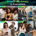 AXYON® EZ-Box Privacy Screen Protector – Protect Your Privacy Everywhere: Elevator, Subway, Office & Outdoors
