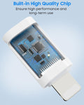 iOS to USB C Adapter 2-Pack Fast Sync & Charging | AXYON Chip