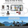 SD TF Card Reader Adapter 4-in-1  iOS OTG Cable | AXYON Carry