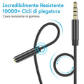 3.5mm Audio Jack Extension Cable 1.5m | AXYON Resistente