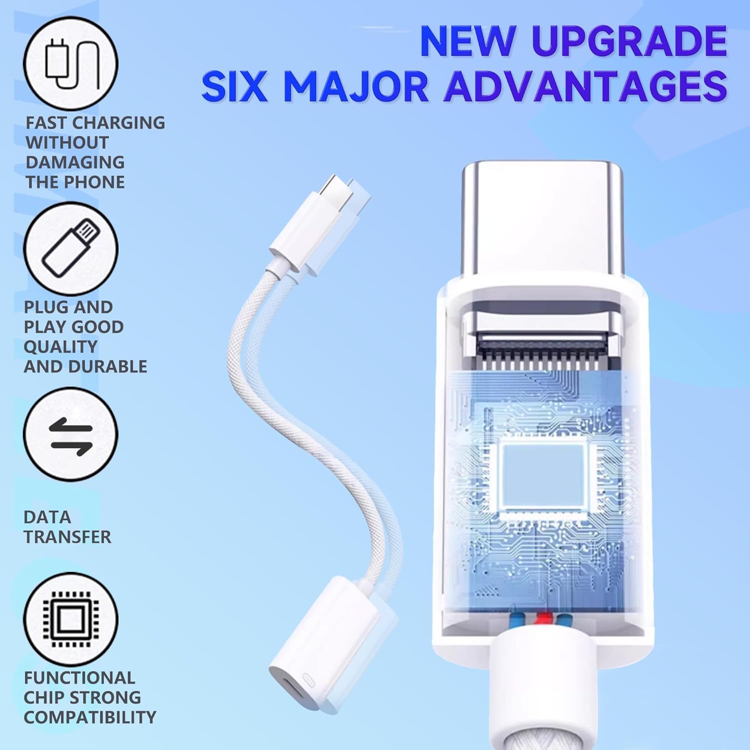 Audio Jack Adapter – USB-C to iOS 8-Pin | AXYON New details