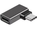 usbc 90 degree adapter-AXYON Black White Background