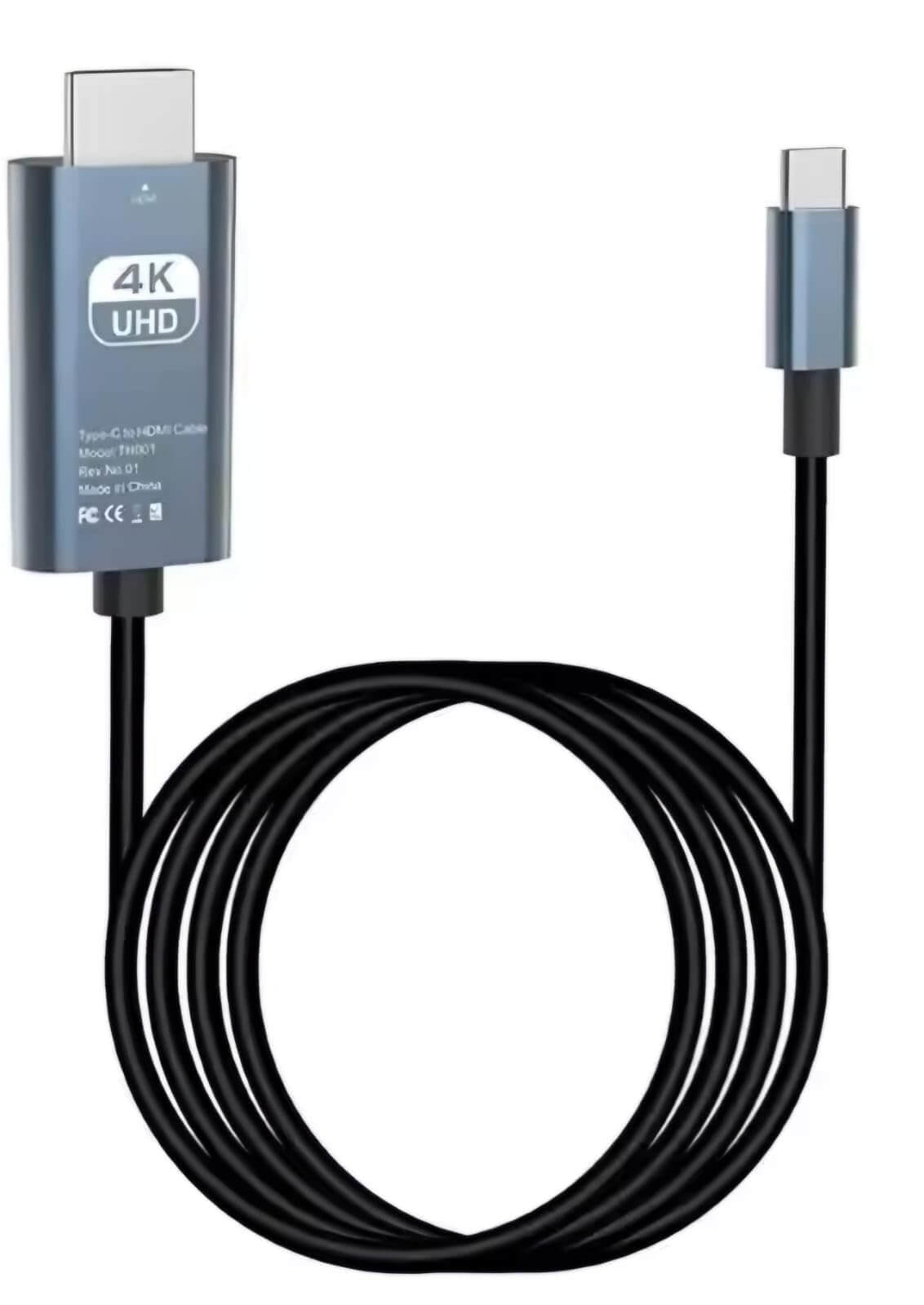 4K@60Hz USB C Type C to HDMI Cable 2M Adapter | AXYON