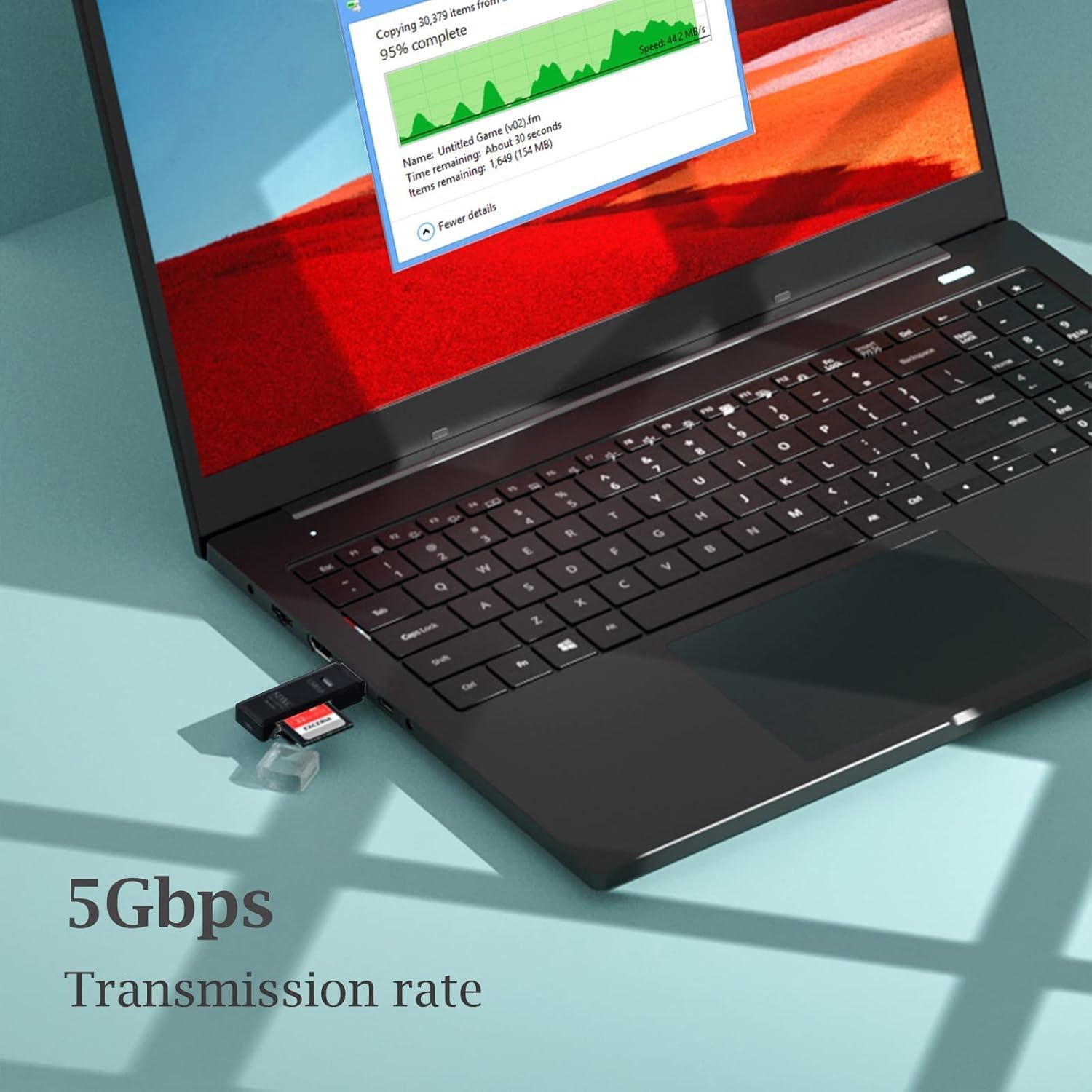 USB 3.0 to Micro SD Card Reader 4-Pack | AXYON Transmission Rate