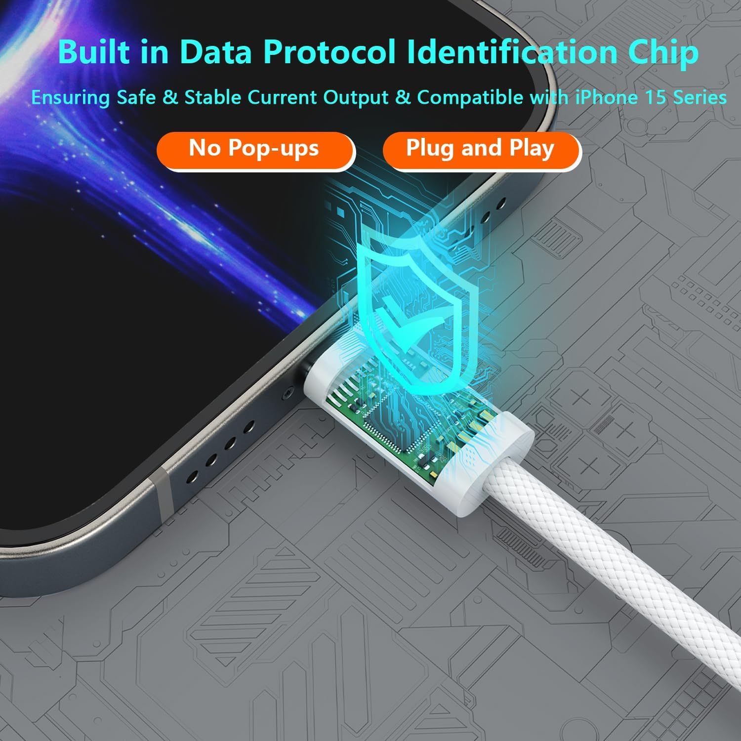Audio Jack Adapter – USB-C to iOS 8-Pin | AXYON phone
